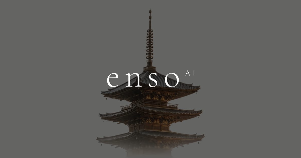 Enso AI — AI-powered product and design consulting